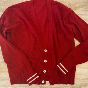 Unisex Polo Oversized Cardigan